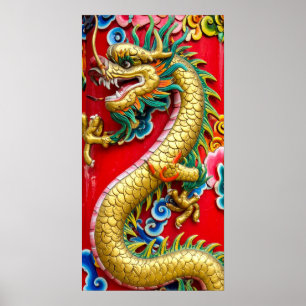 Chinesischer Drache Poster