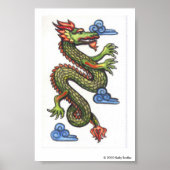 Chinesischer Drache Poster (Vorne)