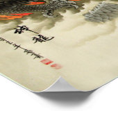 Chinesischer Drache Poster (Ecke)