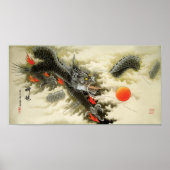 Chinesischer Drache Poster (Vorne)