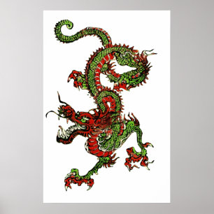 Chinesischer Drache Poster