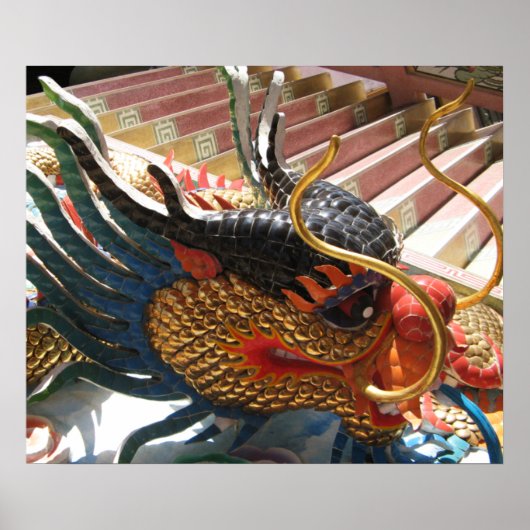 Chinesischer Drache Poster (Vorne)