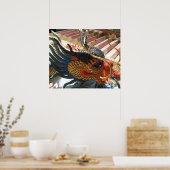 Chinesischer Drache Poster (Küche)