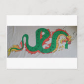 Chinesischer Drache Postkarte (Vorderseite)