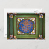 Chinesischer Drache Postkarte (Vorne/Hinten)