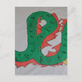 Chinesischer Drache Postkarte (Vorderseite)
