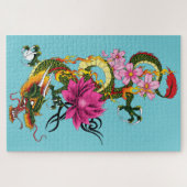 Chinesischer Drache Puzzle (Horizontal)