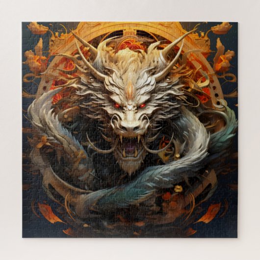 Chinesischer Drache Puzzle (Vertikal)