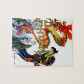 Chinesischer Drache Puzzle (Horizontal)