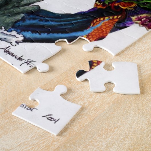 Chinesischer Drache Puzzle (Seite)