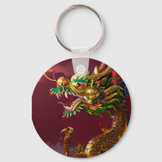 Chinesischer Drache Schlüsselanhänger (Vorderseite)