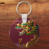 Chinesischer Drache Schlüsselanhänger (Vorderseite)
