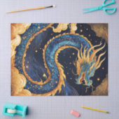 Chinesischer Drache Seidenpapier (Basteln)
