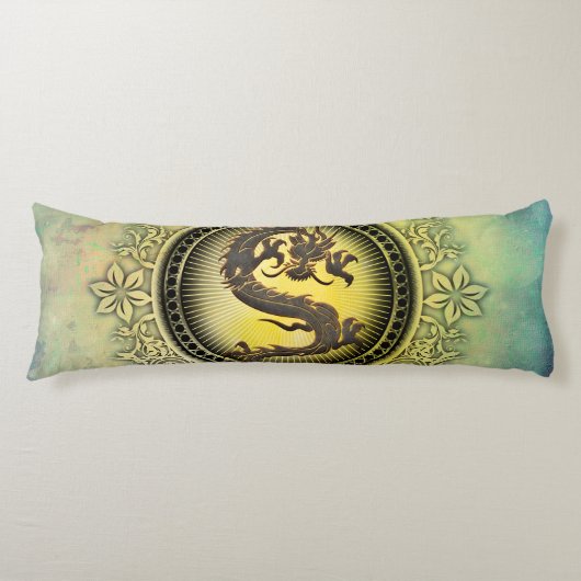 Chinesischer Drache Seitenschläferkissen (Vorderseite)