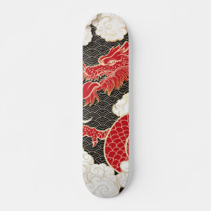 Chinesischer Drache Skateboard