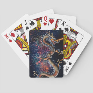 Chinesischer Drache Spielkarten