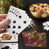 Chinesischer Drache Spielkarten (In Situ)
