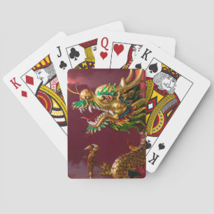 Chinesischer Drache Spielkarten