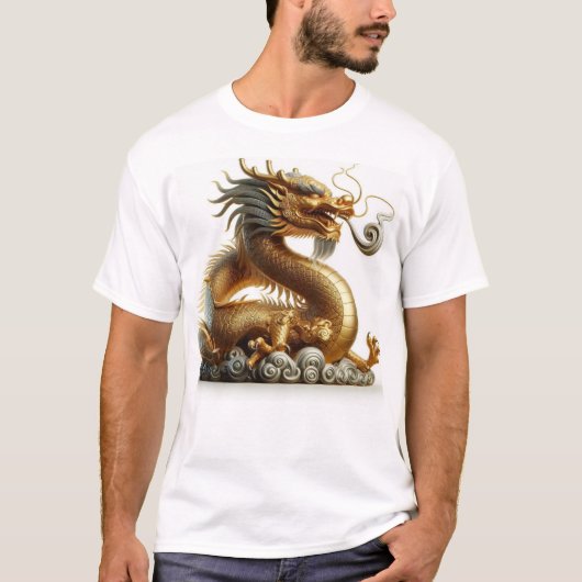 chinesischer Drache T-Shirt (Vorderseite)