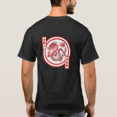 Chinesischer Drache T-Shirt (Rückseite)