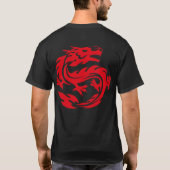 Chinesischer Drache T-Shirt (Rückseite)