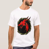 Chinesischer Drache T-Shirt (Vorderseite)