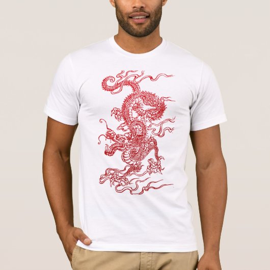 Chinesischer Drache T-Shirt (Vorderseite)