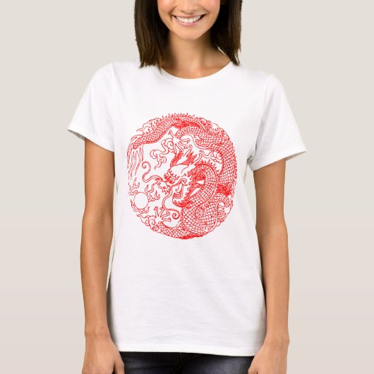 Chinesischer Drache T-Shirt (Vorderseite)