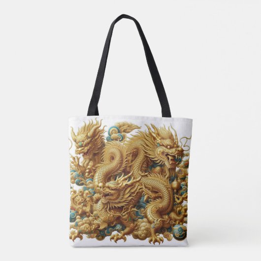 chinesischer Drache Tasche (Rückseite)