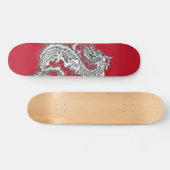 Chinesischer Drache Tattoo Design Skateboard (Horizontal)