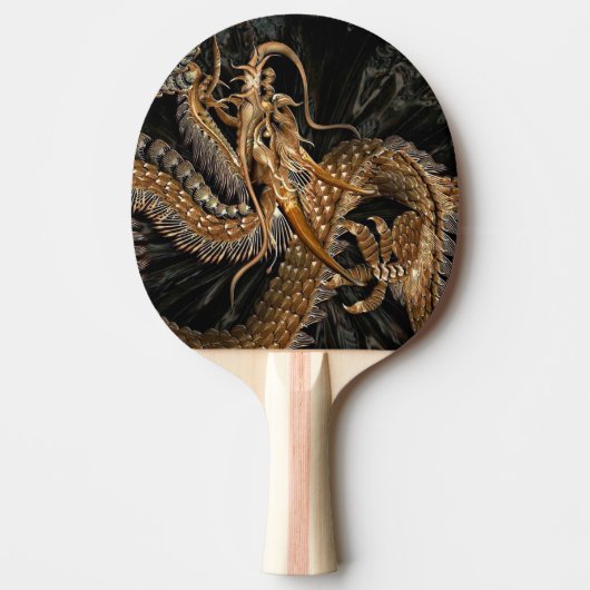 Chinesischer Drache Tischtennis Schläger (Vorderseite)