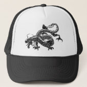 Chinesischer Drache Truckerkappe (Vorderseite)