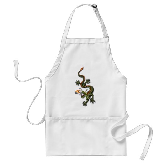 Chinesischer Drache und Perle Schürze (Vorne)