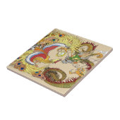 Chinesischer Drache und Phoenix Fliese (Seite)