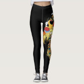 Chinesischer Drache und Phoenix Leggings (Vorderseite)