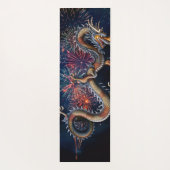 Chinesischer Drache Yogamatte (Rückseite)