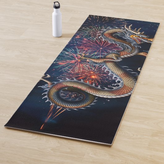 Chinesischer Drache Yogamatte (Beispiel)