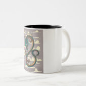 Chinesischer Drache Zweifarbige Tasse (VorderseiteRechts)