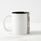 Chinesischer Drache Zweifarbige Tasse (Links)