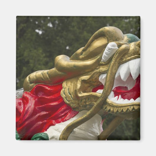 Chinesischer Drachenboot-Bug, Stanley Park Magnet (Vorne)