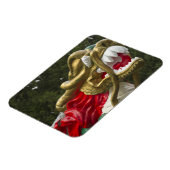 Chinesischer Drachenboot-Bug, Stanley Park Magnet (Linke Seite)