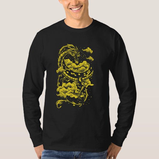Chinesischer Drachendrache T-Shirt (Vorderseite)