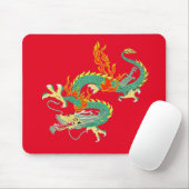Chinesischer Drachenmäuse-Pad Mousepad (Mit Mouse)