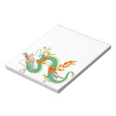 Chinesischer DrachenNotepad Notizblock (Rotiert)