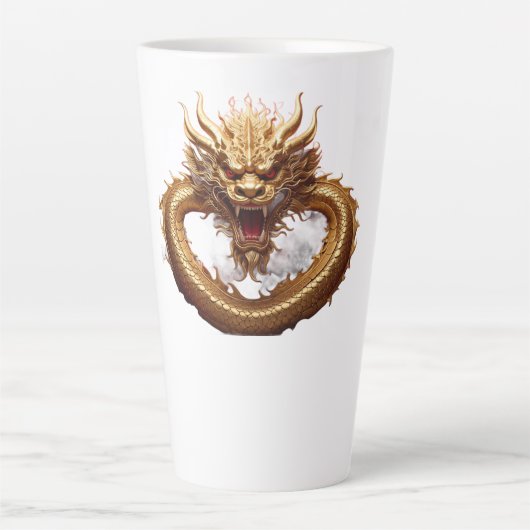 Chinesischer Drachenpower Milchtasse (Vorderseite)