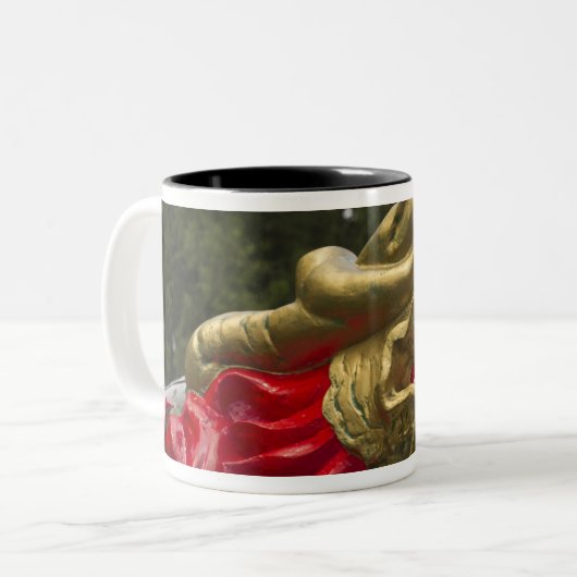 Chinesischer Drachenschiff, Stanley Park Zweifarbige Tasse (Vorderseite Links)