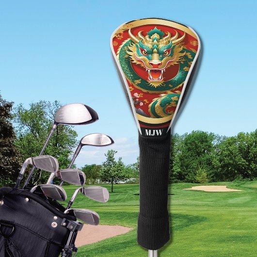 Chinesischer Dragon Golf Head Cover Headcover