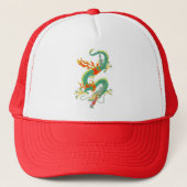 Chinesischer Dragon Mesh Hat Truckerkappe (Vorderseite)