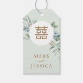 Chinesischer Eukalyptus Doppelglücklich/Song Hy Geschenkanhänger (Vorderseite)