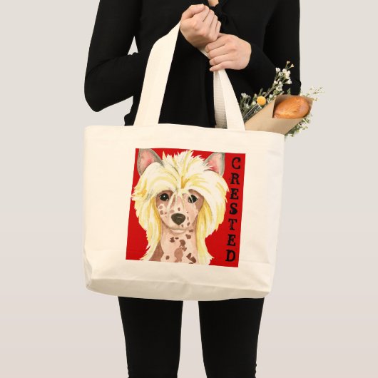 Chinesischer Farbblock Große Totbeutel Jumbo Stoffbeutel (Vorderseite (Produkt))